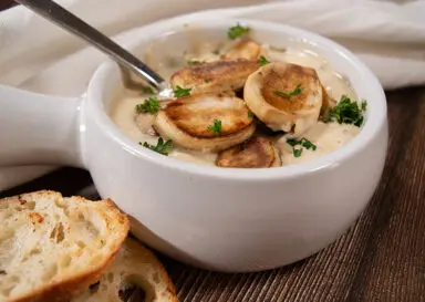 Mushroom “Scallop” Chowder