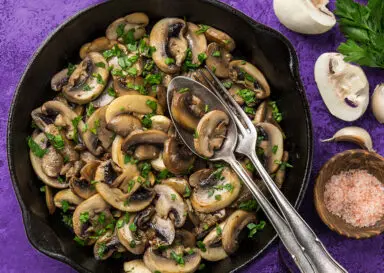 Sautéed Garlic Mushrooms