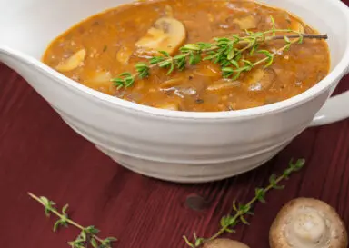 Vegan Mushroom Gravy